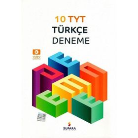 TYT Türkçe 10 Deneme Supara Yayınları