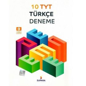 TYT Türkçe 10 Deneme Supara Yayınları