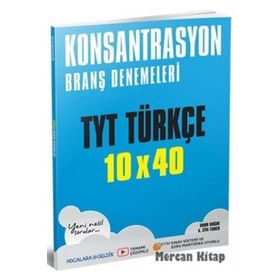 TYT Türkçe 10x40 Deneme Konsantrasyon Branş Denemeleri-Hocalara Geldik