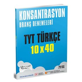 TYT Türkçe 10x40 Deneme Konsantrasyon Branş Denemeleri-Hocalara Geldik