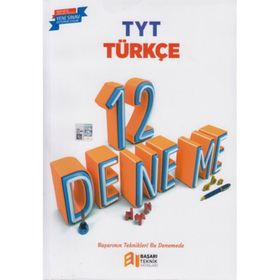 TYT Türkçe 12 Deneme Başarı Teknik Yayınları
