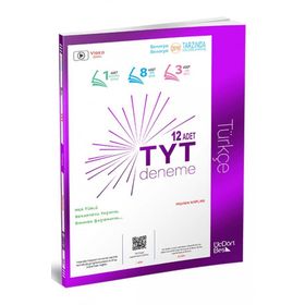 TYT Türkçe 12 Deneme Üç Dört Beş