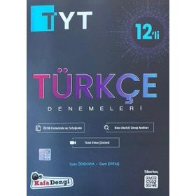 TYT Türkçe 12'li Branş Denemesi Kafadengi Yayınları