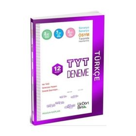 TYT Türkçe 12'li Deneme Üç Dört Beş Yayınları