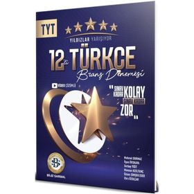 TYT Türkçe 12'li Yıldızlar Yarışıyor Branş Denemesi - Bilgi Sarmal Yayınları
