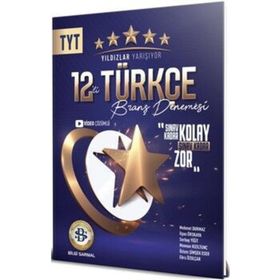 TYT Türkçe 12'li Yıldızlar Yarışıyor Branş Denemesi - Bilgi Sarmal Yayınları
