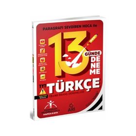TYT Türkçe 13 Günde Deneme - Arı Yayıncılık