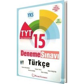TYT Türkçe 15 Deneme Sınavı Palme Yayınları