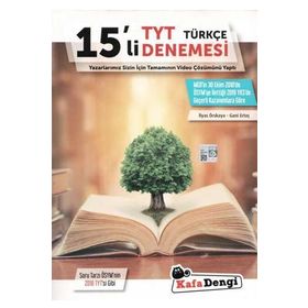 TYT Türkçe 15'li Deneme Seti - Kafa Dengi Yayınları