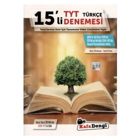 TYT Türkçe 15'li Deneme Seti - Kafa Dengi Yayınları