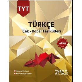 TYT Türkçe 4.Etap Çek-Kopar Fasikülleri-İmes Eğitim Yayınları