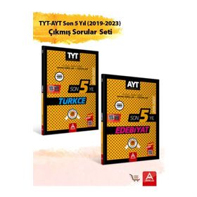 TYT Türkçe AYT Edebiyat Çıkmış Sorular Seti A Yayınları
