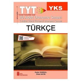 TYT Türkçe Deneme Sınavı Ata Yayınları