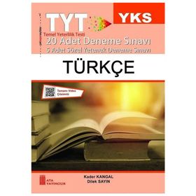 TYT Türkçe Deneme Sınavı Ata Yayınları