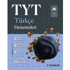 TYT Türkçe Denemeleri Tudem Yayınları