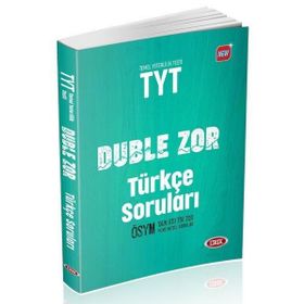 TYT Türkçe Duble Zor Soru Bankası Data Yayınları