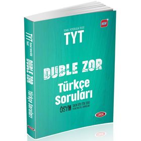 TYT Türkçe Duble Zor Soru Bankası Data Yayınları