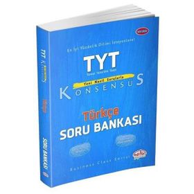 TYT Türkçe Konsensüs Soru Bankası Editör Yayınları