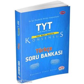 TYT Türkçe Konsensüs Soru Bankası Editör Yayınları