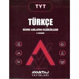 TYT Türkçe Konu Fasikülleri Avantaj Yayınları