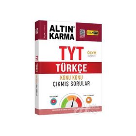 TYT Türkçe Konu Konu Çıkmış Sorular Kollektif Altın Karma Yayınları