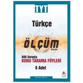 TYT Türkçe Konu Tarama Föyleri Ölçüm Serisi 6 Fasikül-Pano Yayınları