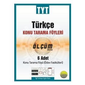 TYT Türkçe Konu Tarama Föyleri Ölçüm Serisi 6 Fasikül-Pano Yayınları