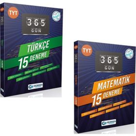 TYT Türkçe Matematik 365 Gün Deneme Seti - Gezegen Yayıncılık