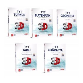 TYT Türkçe Matematik Geometri Tarih Coğrafya Soru Bankası Fırsat Seti-Çözüm 3D Yayınları