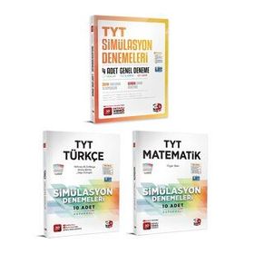 TYT Türkçe Matematik ve 4'lü Genel Deneme Seti - 3D Yayınları