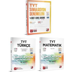 TYT Türkçe Matematik ve 4'lü Genel Deneme Seti - 3D Yayınları