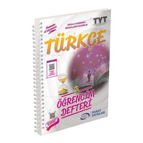 TYT Türkçe Öğrencim Defteri Murat Yayınları
