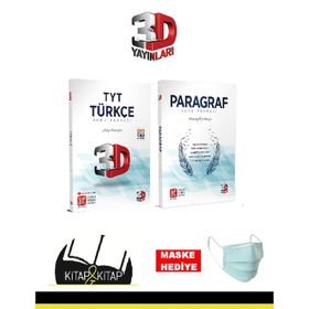 TYT Türkçe Paragraf Soru Bankası Tamamı Çözümlü 3d Yayınları