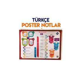 TYT Türkçe Poster Notlar Kr Akademi Yayınları