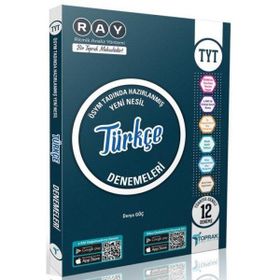 TYT Türkçe Ray 12 Deneme Kitabı-Toprak Yayınları