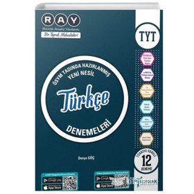 TYT Türkçe Ray 12 Deneme Kitabı-Toprak Yayınları