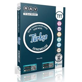 TYT Türkçe Ray 12 Deneme Kitabı-Toprak Yayınları
