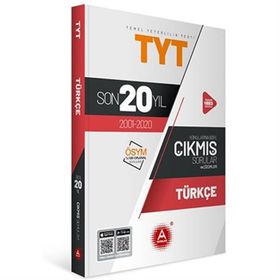 TYT Türkçe Son 20 Yıl Konularına Göre Çıkmış Sorular-A Yayınları