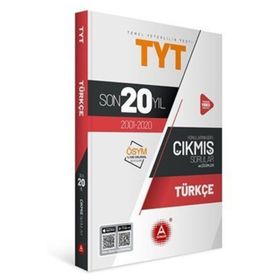 TYT Türkçe Son 20 Yıl Konularına Göre Çıkmış Sorular-A Yayınları