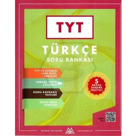 TYT Türkçe Soru Bankası Marsis Yayınları