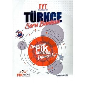TYT Türkçe Soru Bankası-Pik Noktası Yayınları