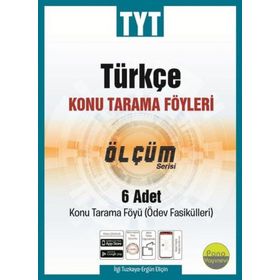 TYT Türkçe Tarama Föyleri 6 Fasikül Pano Yayınevi
