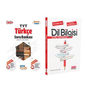 TYT Türkçe ve AKM Dil Bilgisi Soru Bankası Seti 2 Kitap - Çap Yayınları