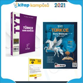 TYT Türkçe ve Matematik Soru Bankası Seti 2 Kitap Set-Karekök Yayınları