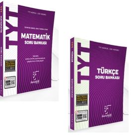 TYT Türkçe ve Matematik Soru Bankası Seti 2 Kitap Set-Karekök Yayınları