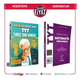 TYT Türkçe ve Matematik Soru Bankası Seti 2 Kitap Set-Karekök Yayınları