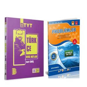 TYT Türkçe Video Ders Notları ve Apotemi Problemler Soru Bankası 2 Kitap Set-Benim Hocam Yayınları