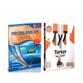 TYT Türkçe Video Ders Notları ve Apotemi Problemler Soru Bankası 2 Kitap Set-Benim Hocam Yayınları