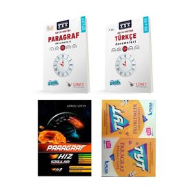 TYT Türkçe Video Ders Notları ve Hız Renk Paragraf Soru Bankası 2 Kitap Set-Benim Hocam Yayınları