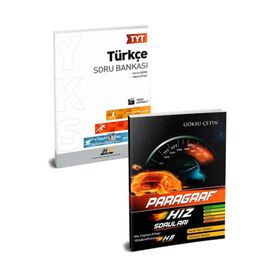 TYT Türkçe Video Ders Notları ve Hız Renk Paragraf Soru Bankası 2 Kitap Set-Benim Hocam Yayınları